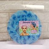 AM5300 Shower Caps for Women's, Ladies With Waterproof Elastic Band