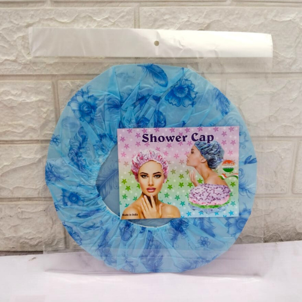 AM5300 Shower Caps for Women's, Ladies With Waterproof Elastic Band