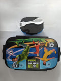 3835  Locked Container Plastic Lunch Box With Spoon (1200)