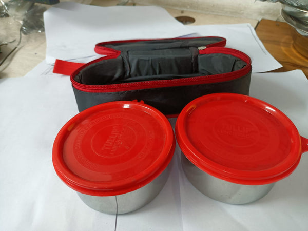 3354 Stainless Steel Lunch Box Set of 2