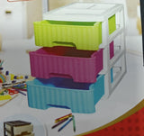 3544 Mini 3 Layer Modular Drawer Cabinet