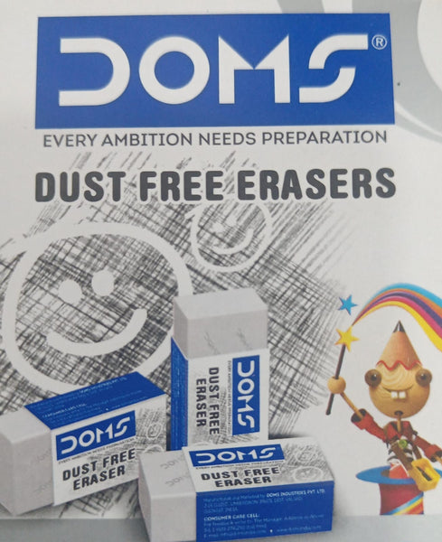 3673 DOMS Dust Free Erasers Non-Toxic Eraser-1 PCS