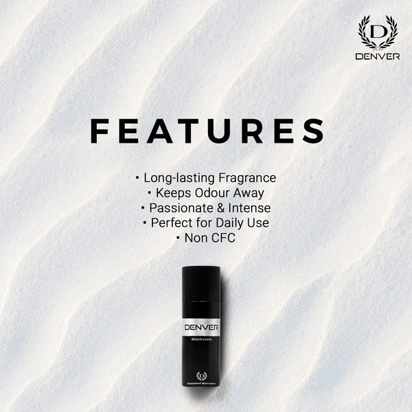 AM0258 DENVER Black.code Deo 165ML