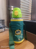 3709 Kids Pet Bottle with a Cover (Multicolour)