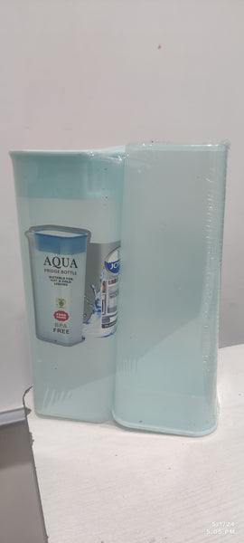 Am0501 Aqua Food Grade Fridge Square Water Bottle Set Of 2