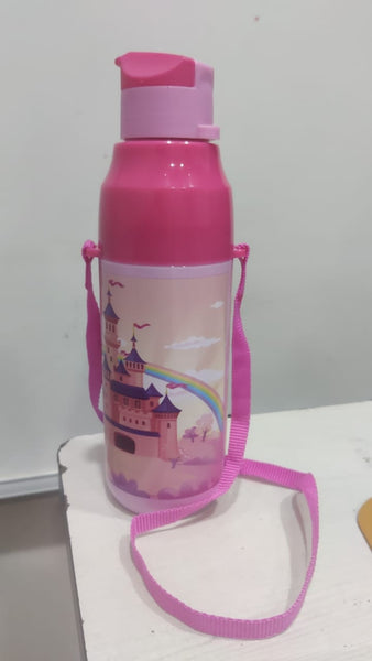 AM0503 Kids I-20 600ml Plastic Insulated Water Bottle
