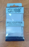 AM2046 Gubb Pill Cutter With Storage Cuts Tablets Into Half Travel Friendly Multicolor
