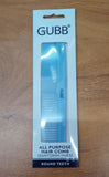 AM2051 Gubb All Purpose Hair Comb Santorini Hues Round Teeth