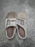 AM2429 Winter Cozy Plaid Slippers Men & Women Size- 44, 45  – Soft, Warm & Stylish -Multicolour