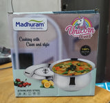 AM2945 Madhuram Prime Quality Unicorn Handi Stainless Steel