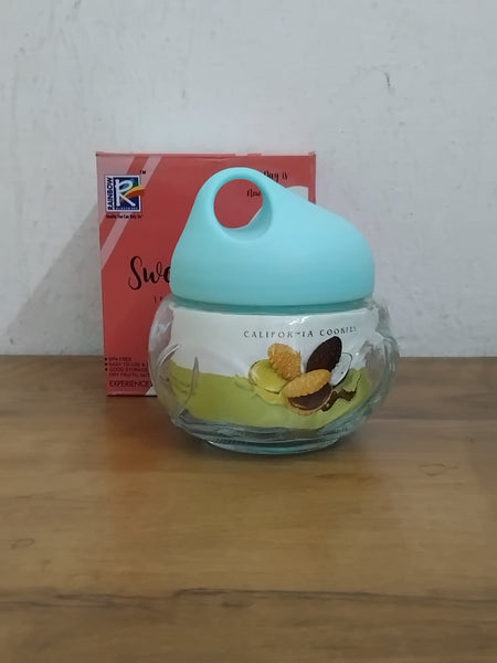 Am3066 Sweet Spot Jar 300ml Rainbow Arts Glassware Good Storage Jar