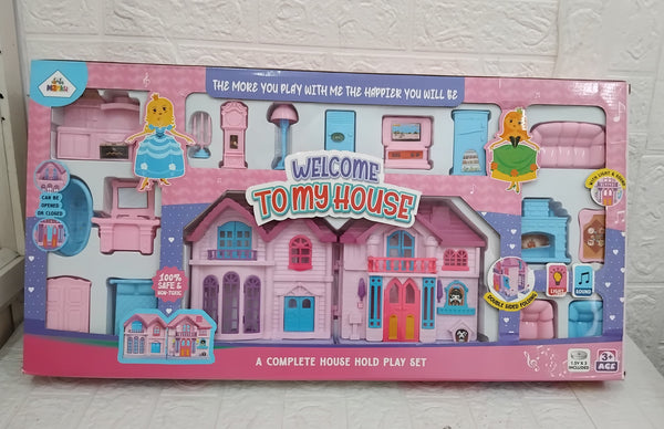 AM3452 Welcome Tomy House A Complete House Hold Play Set