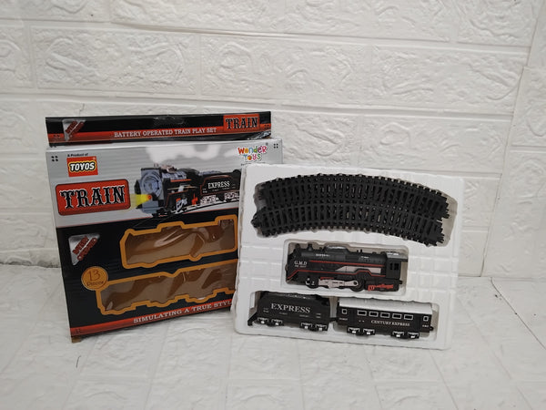 AM3456 Train Play Set 19026B & Battery Operated Train Set 13 Pcs