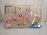 AM3166 Amusement Park With Peppa Pig Family 4 Pcs Figurines