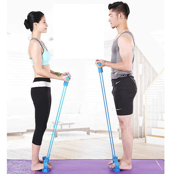 AM3614 Pedal Resistance Band Pull Rope Training Strap Multicolour