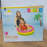 AM3968 Intex Wet Set Collection Kids Bath Tub,(Multicolor) (61 x 22) CM