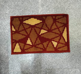 AM0467 Bathmat 13X20Cm Super Absorbent Bathrug Floor Mats Non-Slip Rug for Home Kitchen and Bathroom