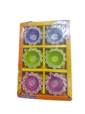 AM0208 Handmade Decorative Diyas For Diwali Decoration (6 Pcs)