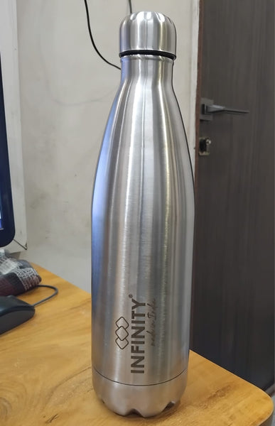AM2422 Infinity Ace Thermos Flask Double Wall Stainless Steel Vacuum Insulated 1000ml