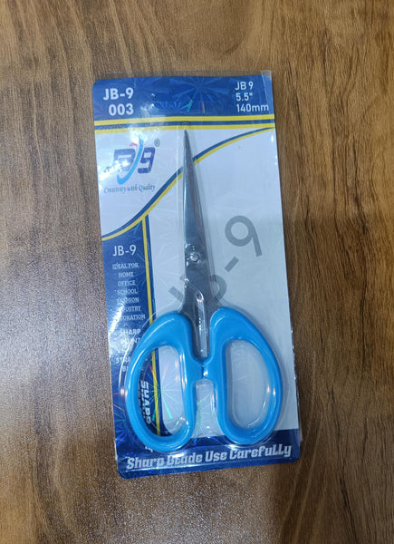 AM2744 JB-9 K-003 Small Sharp Scissor 140mm 5.5" (1pcs) multicolor