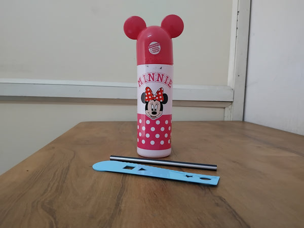 AM3276 Joyful Toppers Mickey & Minnie Compass Box Color Availablity As Per Stock Plastic Compass Box 1 Pencil