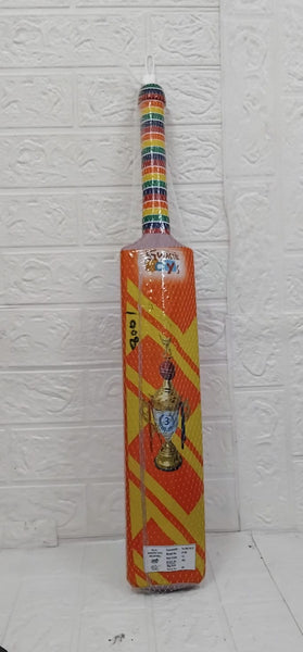 8001 Plastic Cricket Bat No.3 and Ball Toy for Kids, Bat Ball Set for Boys and Girls