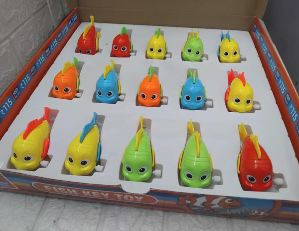 AM3589 Bafna's Fish Key Toys Z0006 Random Colour 1 Pcs