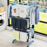 AM5608 UMA Modular 3 Tier Cloth Drying Stand Rack - Adjustable Cloth Drying Rack for Indoor,Outdoor