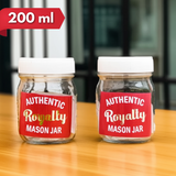 AM5804 Royal ware 200ml Plastic Container Storage Jar (2 pcs) Set For Kitchen