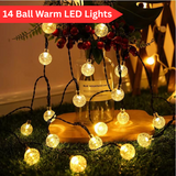 Di0077 14 Big Ball Warm LED String Lights