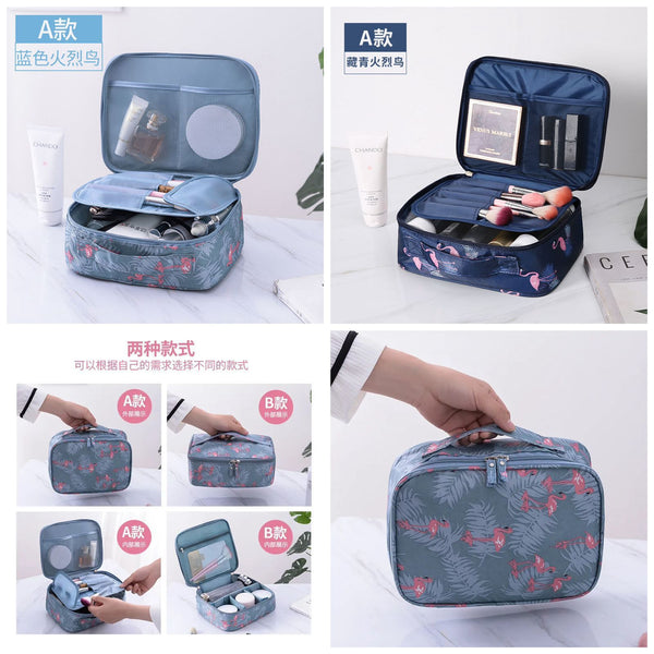 AM5242 Travel Cosmetic Makeup Organizer Storage Bag