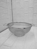 AM3575 Colander Basket With Handle 25cm Stainless Steel Basket 1 Pcs