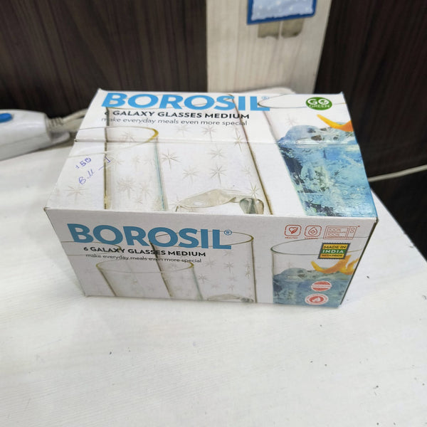 AM5169 Borosil 6 Galaxy Glasses Medium  6 pcs Set 295ml