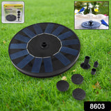 8603 Fast Fountain by Pocket Hose - Solar-Powered - Instantly Adds a Water Feature Virtually Anywhere - 5 Spray Modes - No Installation or Batteries Required - Great for Bird Baths, Pools, Pond & More (1 Pc)