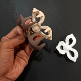 AM5626 Jumbo Hair Claw Clips for Women & Girls (Pack of 1 Pcs, Multicolour)