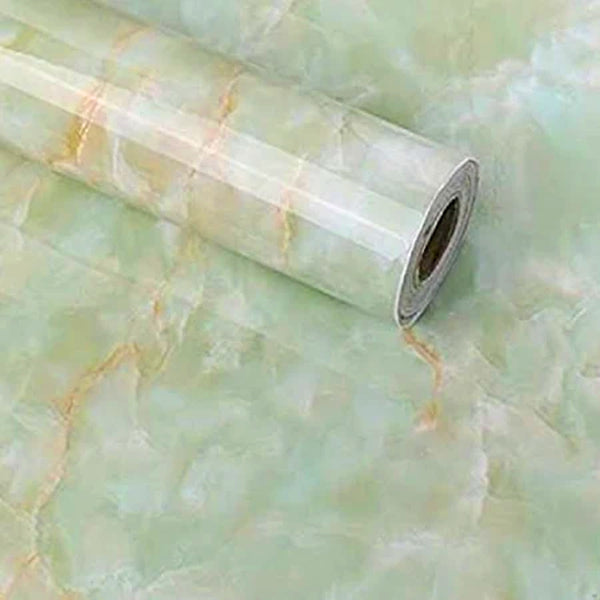 AM5867 Multi-Design Marble Foil Kitchen Stickers (60CM X 2M) - 1 Piece