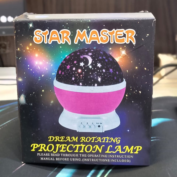 AM5046 Romantic Sky Star Master Night Light Projector Lamp with USB LED Rotation (Multi)