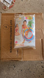 AM0389 Pool Rings with Handle, Baby Pool, Swimming Rings for Kids Mix Color (36 inch)