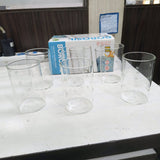 AM5169 Borosil 6 Galaxy Glasses Medium  6 pcs Set 295ml