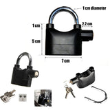 0185 Anti Theft Security Pad Lock with Smart Alarm