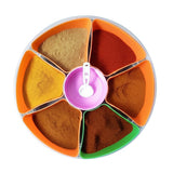 AM5795 Multipurpose Masala Box With Spoon (7 Compartments)