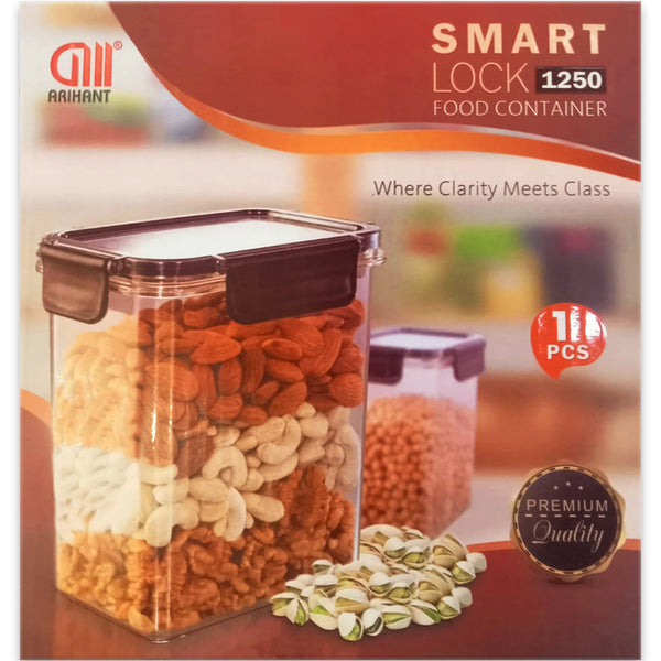 AM2073 smart lock 1250 Clear Stackable Kitchen Containers