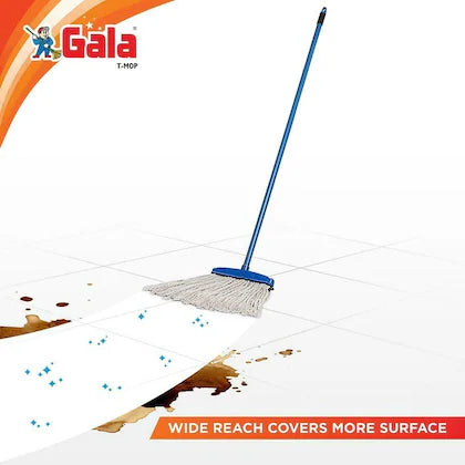 AM2501 Gala T Mop Cotton Easy to cleaning Used for wet floor cleaning or moping 1 Pcs