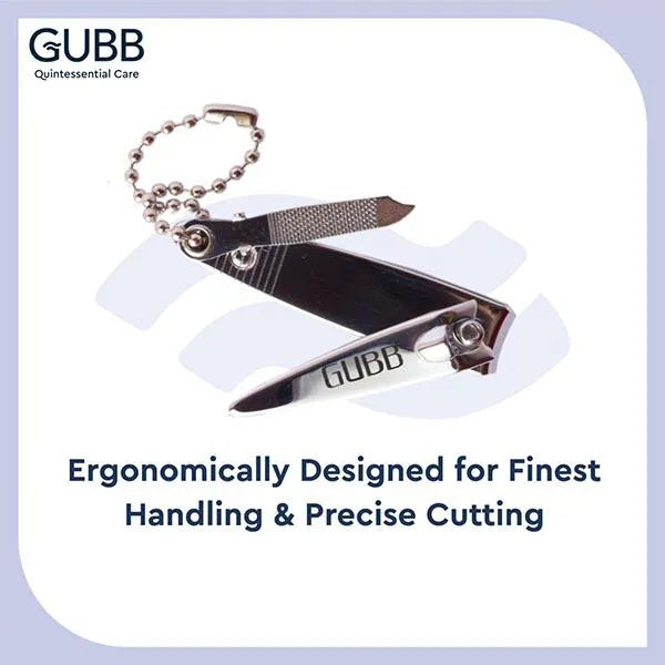 AM2041 Gubb Finger Nail Clipper With File & Key Chain