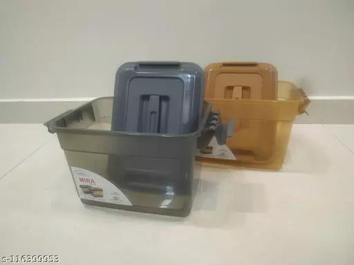 3020 Plastic Container with Side Lock Handle -5000ml (1 pcs)