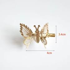 AM1218 Butterfly Hair Clip Moving Wings Design