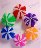 3743 Lotus Bath Loofah Shower Puff Sponge Shower Loofahs Pouf Ball (pack 0f 1)