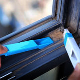 0850 2 in 1 Multi-Function Plastic Window Slot Keyboard Wardrobe Dust Removal Cleaning Brush
