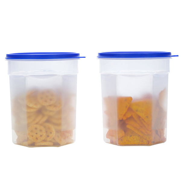 3810 Magnum Hexa Grocery Container 1800 ml Set of 2