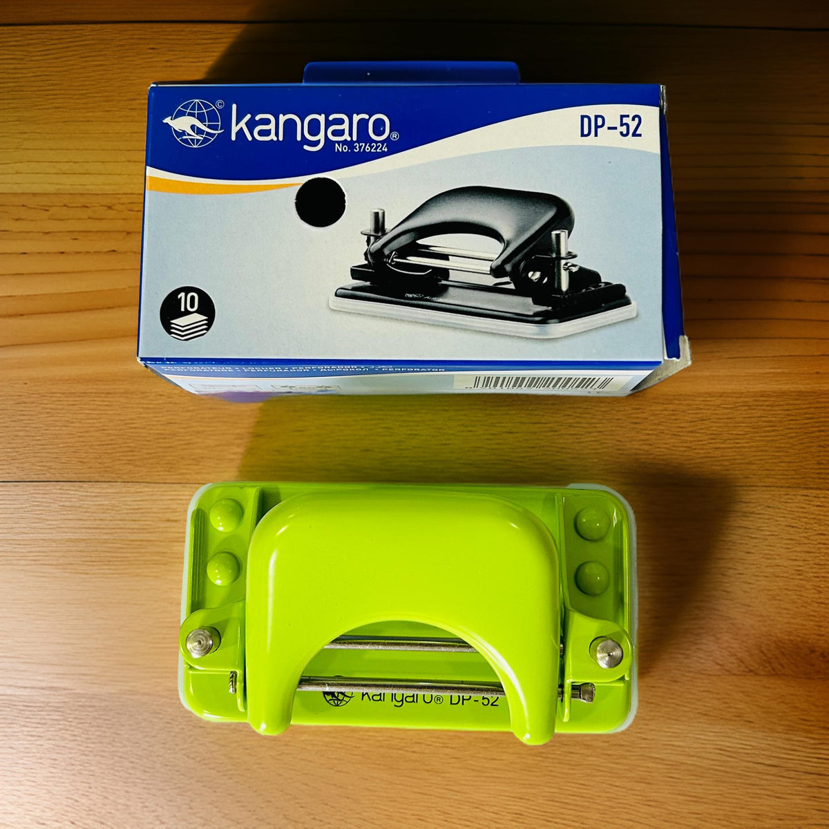 3930 Kangaro DP-52 | 2 Hole Metal Classic Mini Paper Punch